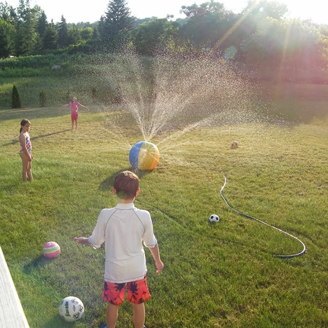 Outdoor Garden Backyard Pool Beach Party Play Inflatable Sprinkler Water Spray Ball