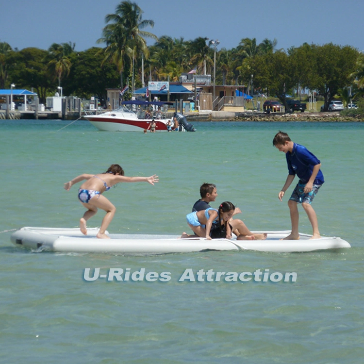 Inflatable Floating Dock Water Playing Mat Air Track